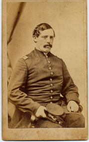 Captain J. W. [McTrevis?], Photographer: Black, Newport, RI Naval Academy