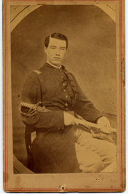 2nd Lieutenant Francis S. Mulvey, 5th NJ Volunteers, Photographer: Kennedy and Schenck, Newark, NJ