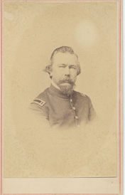 Quartermaster Samuel Read, 1st NJ Volunteers,  Photographer: Swaim, Mount Holly, NJ