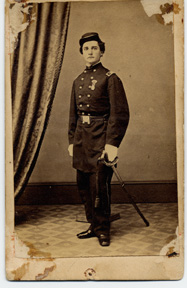 Lieutenant Colonel Walter R. Robbins, 1st NJ Cavalry, Photographer: Good and Stokes, Trenton, NJ