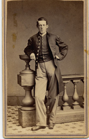 M. D. Safford, 8th NJ Volunteers, Photographer: R. A. Lewis, New York, NY, Remarks: Accession #1993.083