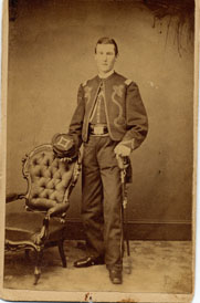 Captain Henry A. Speeler, 35th NJ Volunteers, Photographer: J. Good, Trenton, NJ
