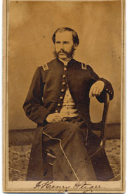 Assistant Surgeon J. Henry Stiger, 33rd NJ Volunteers, Photographer: Stoutenburgh and Co., Newark, NJ