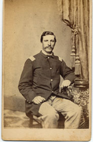 Captain [Edward] C. Thomas, [PA Volunteers?], Photographer: Jones and Bro., Philadelphia, PA