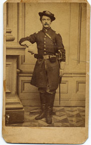 Lieutenant Charles E. Troutman, 12th NJ Volunteers, Photographer: Bell and Brother, Washington, DC, Remarks: 25 May 1863