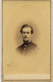 Captain William Wilson Junior, 33rd NJ Volunteers, Photographer: Morse, Nashville, TN