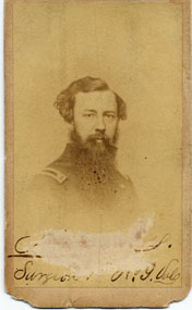 Surgeon Addison W. Woodhull, 9th NJ Volunteers