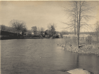 "Powerville Basin and Lock 10 East near Boonton." [looking north]