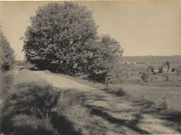 "Hackettstown." [West of Hackettstown, looking northeast; Centenary College in the distance]