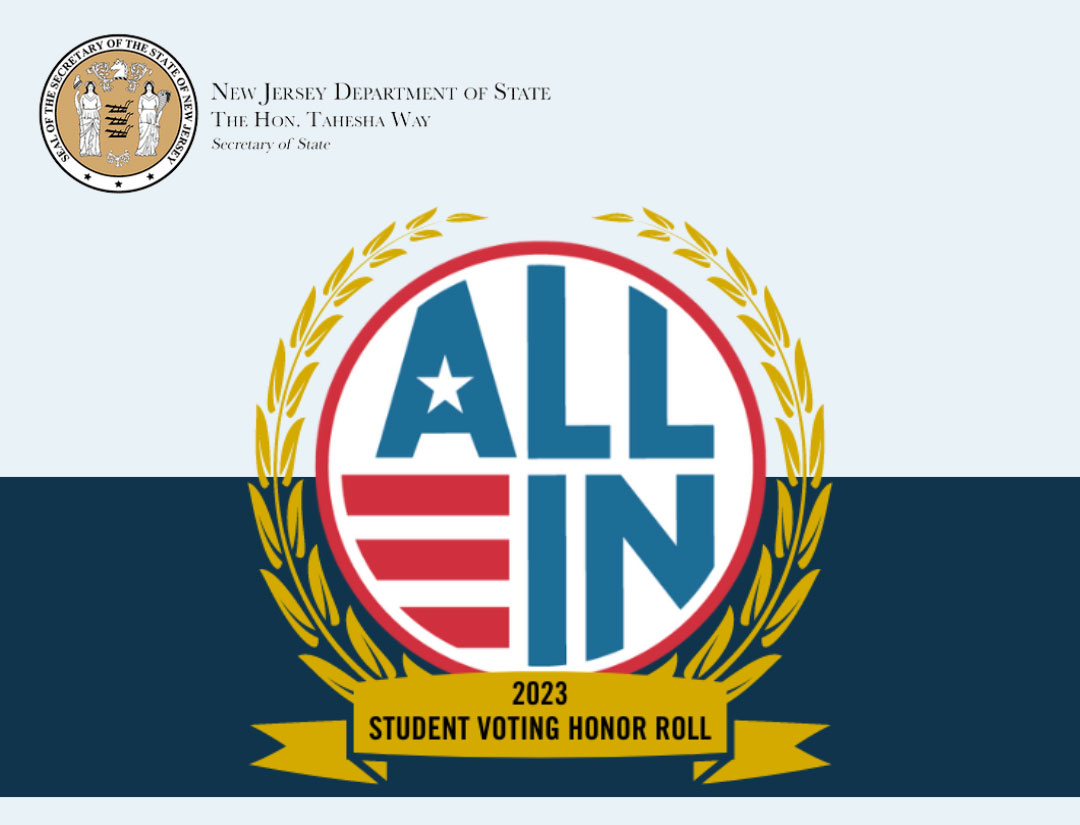 ALL IN Student Voting Honor Roll Awards