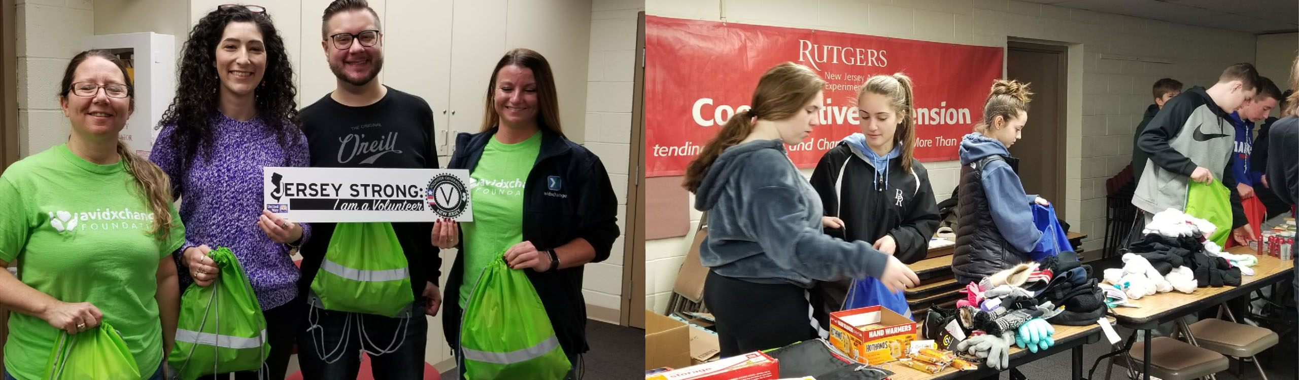 Bridgewater-Raritan Regional High School students and AvidXchange employees