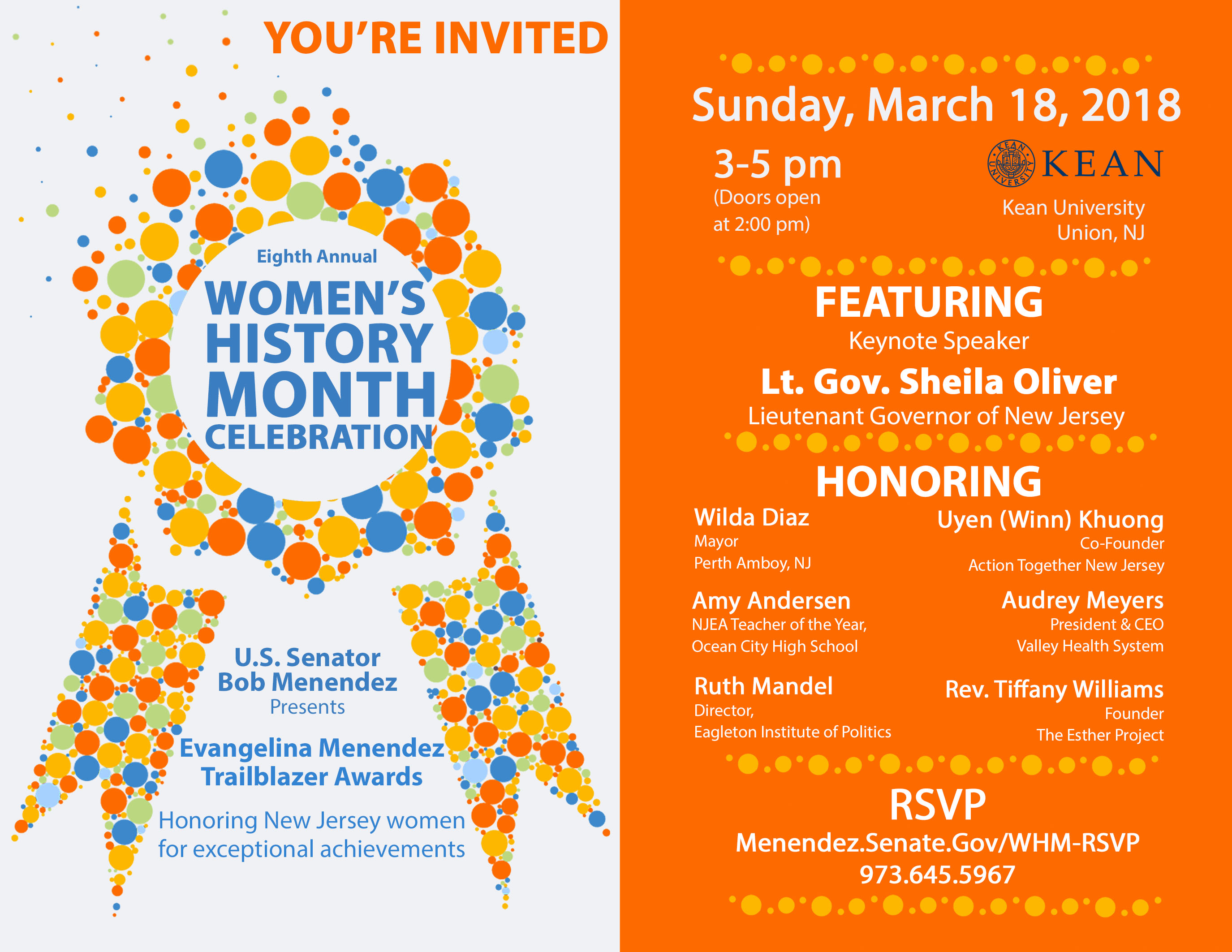 8th Annual Women’s History Month Celebration