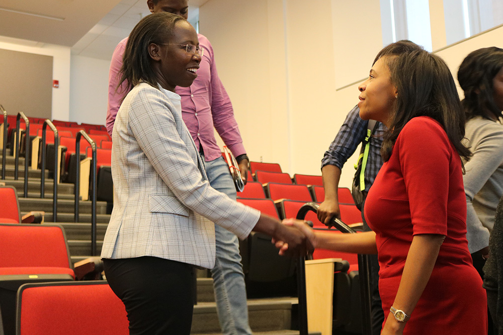 Mandela Washington Fellows at Rutgersh