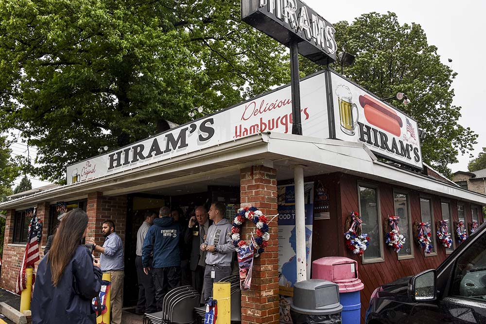 Anthony Bourdain Food Trail at Hiram's Roadstand in Fort Lee