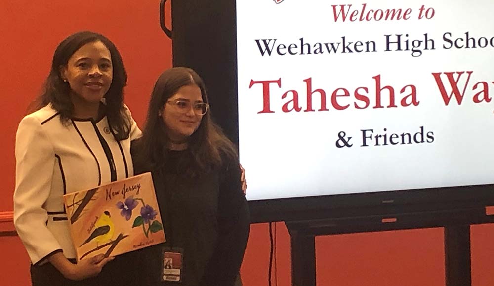 Weehawken School District Black History Month School Visits