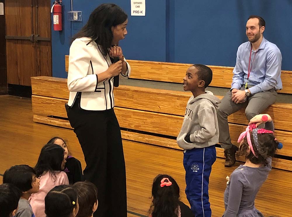 Weehawken School District Black History Month School Visits