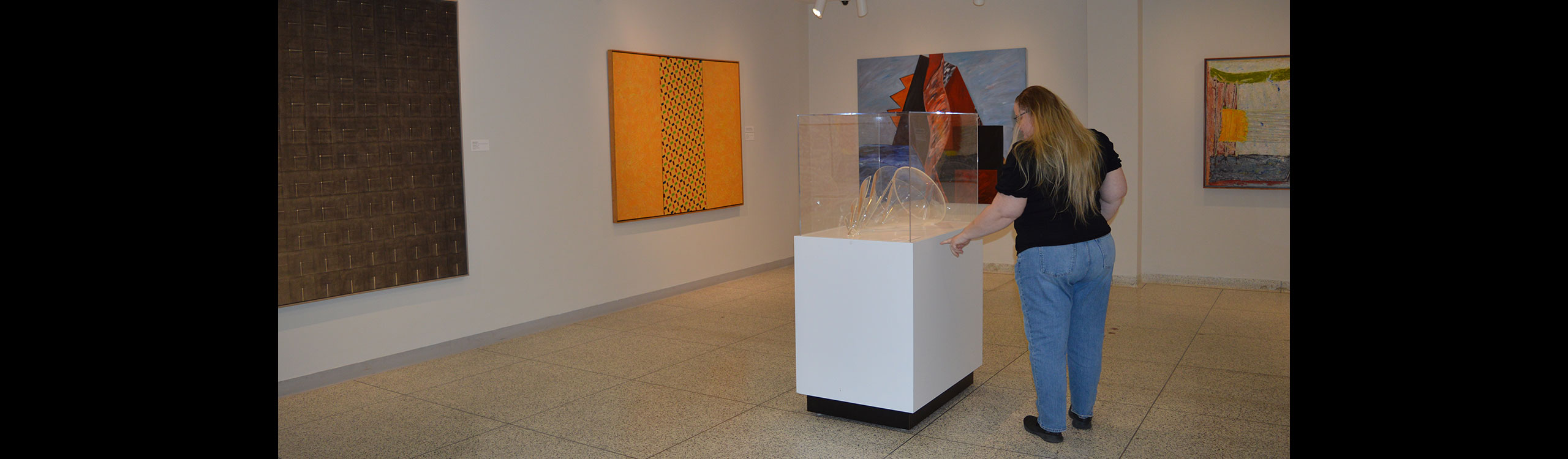 On view now: Beyond the Tangible: Non-objective Abstraction from the Collection