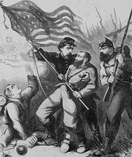 Civil War Flags Unveiling