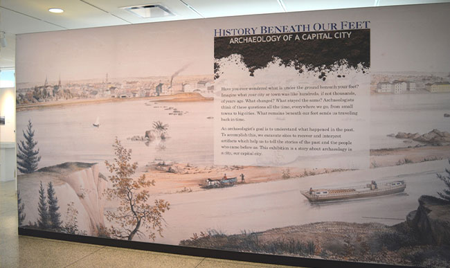 History Beneath Our Feet: Archaeology of a Capital City