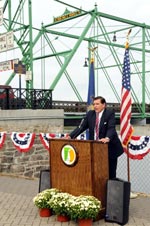 calhoun street bridge rededication event photo