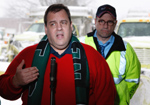 Governor Christie, NJDOT update public on snow removal across New Jersey photo