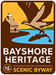 bayshore heritage scenic byway sign graphic