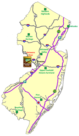 scenic byways map graphic