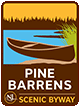 pine barrens scenic byway sign graphic