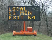 portable sign photo