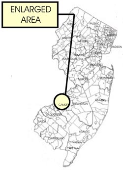 map of new jersey
