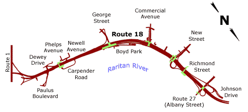 route 18 proposed conditions