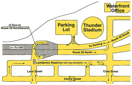 new traffic pattern map