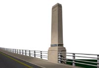 front of monument rendering