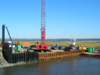 temporary retaining wall photo
