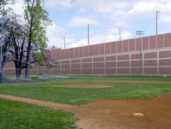 Essex Avenue looking east from Bellmawr Park ballfields photo