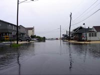 flooded street photo