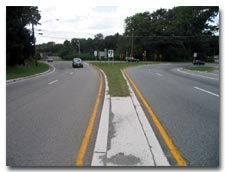 This view is of Route 183 looking north towards the Netcong Circle photo.