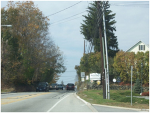 Existing Route 23 in Sussex Township, Sussex County, NJ