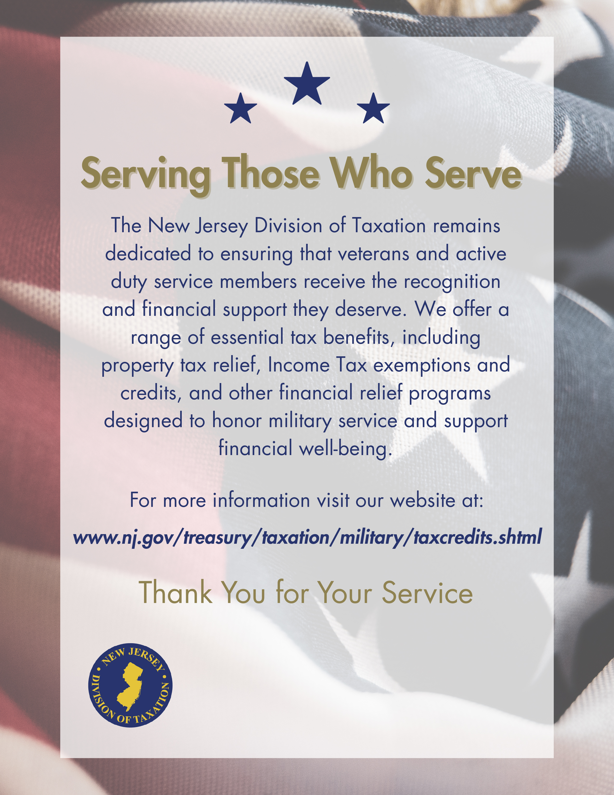 Military Benefit Flyer