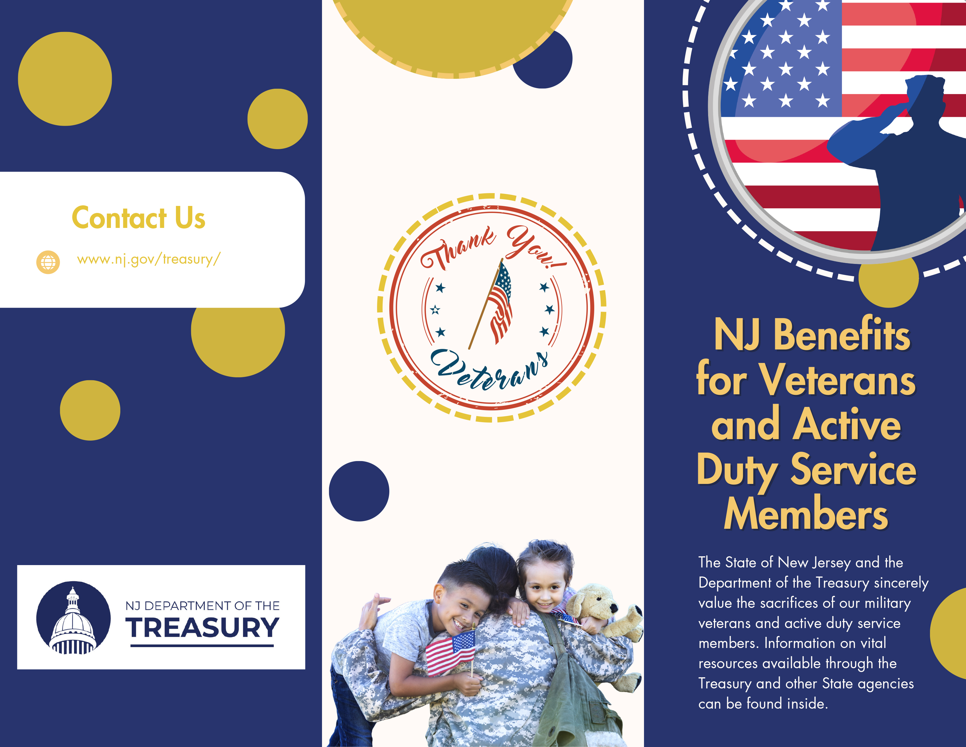 NJ Benefits for Veterans and Active Duty Service Members