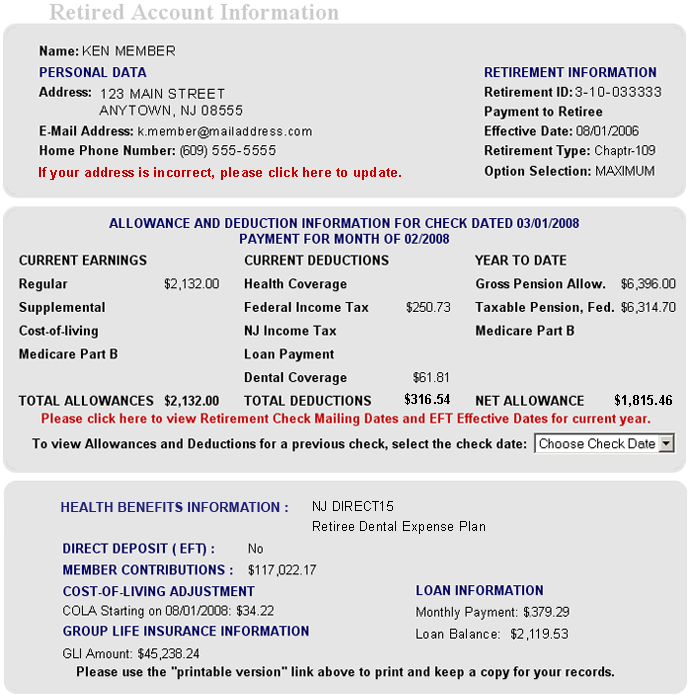 State Of Nj Department Of The Treasury Njdpb