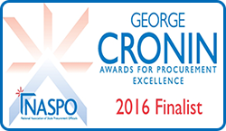 George Cronin award for procurement excellence 2016 finalist