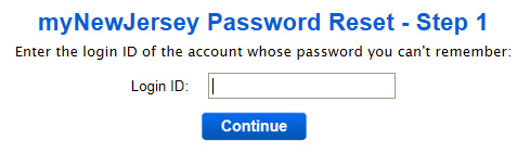 forgot password