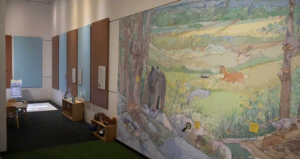 Mural and Den