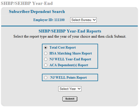 health benefits reports aca year end